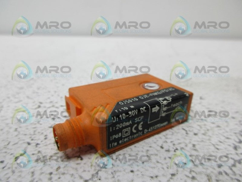 IFM EFECTOR OJ5010 PHOTOELECTRIC SENSOR NSNP