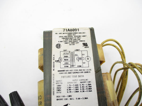 ADVANCE 71A8091 277V 0.70-1.00A NSNP