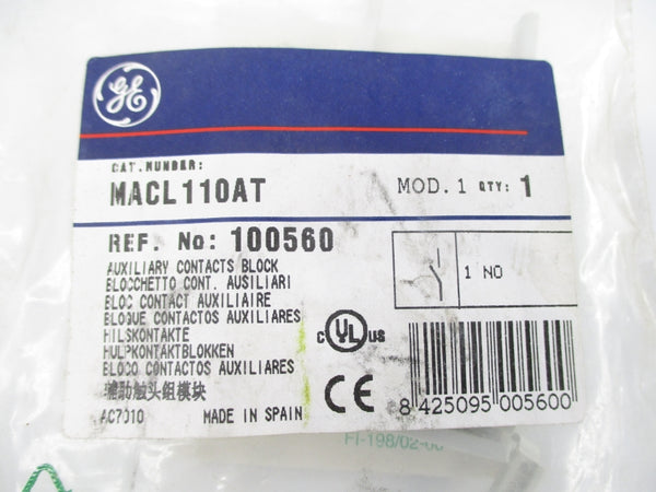 GENERAL ELECTRIC MACL110AT NSMP