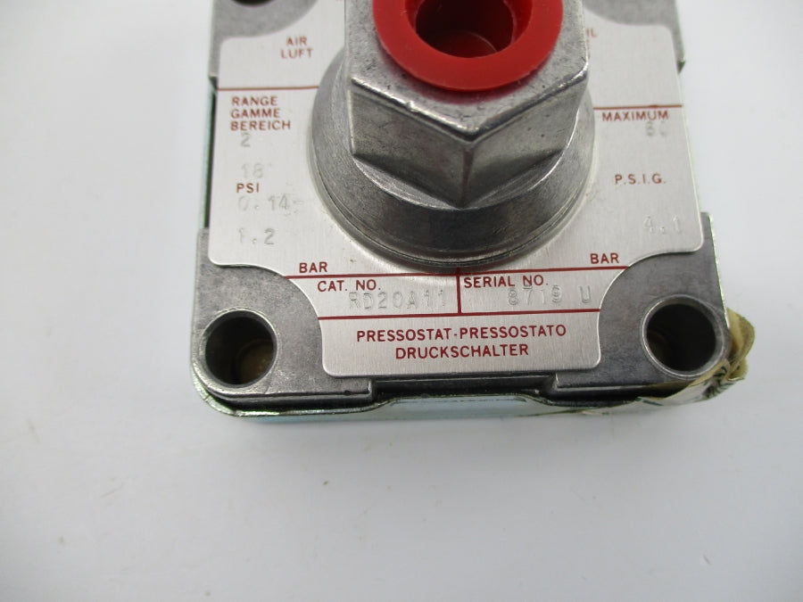ASCO RD20A11 60PSI NSNP