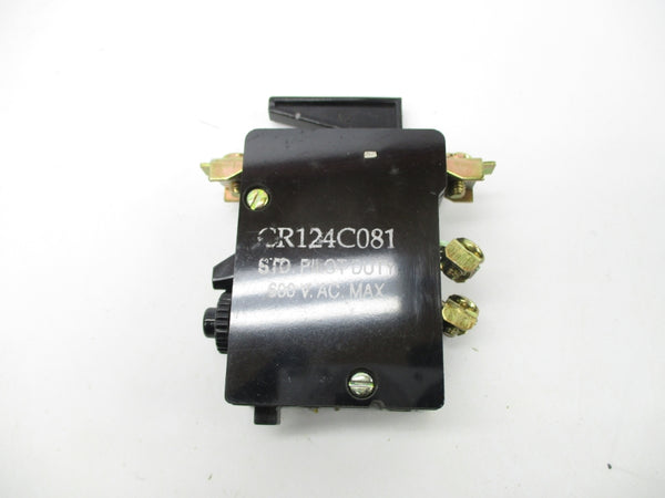GENERAL ELECTRIC CR124C081 600VAC NSMP