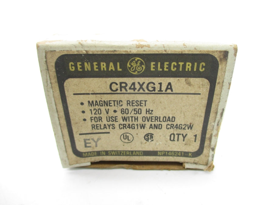 GENERAL ELECTRIC CR4XG1A 110/120V NSMP