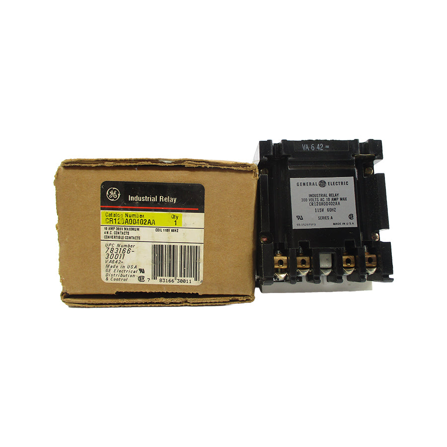 GENERAL ELECTRIC CR120A00402AA 115V 10A NSMP