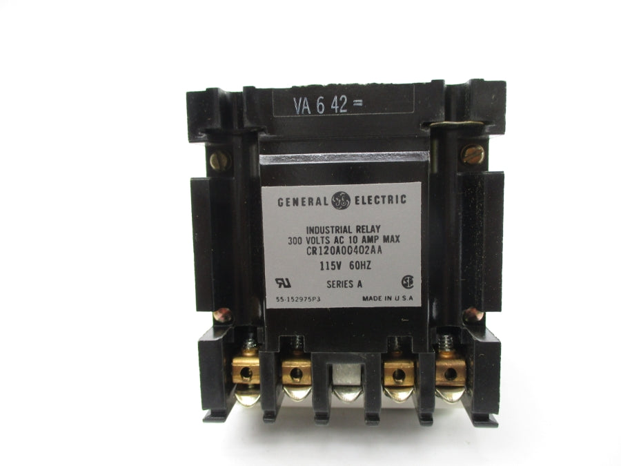 GENERAL ELECTRIC CR120A00402AA 115V 10A NSMP