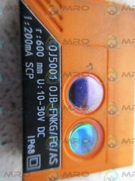 IFM EFECTOR OJ5001 PHOTOELECTRIC SENSOR UNMP