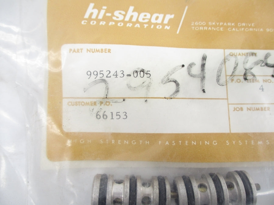 HI-SHEAR 995243-005 (PKG OF 2) NSMP