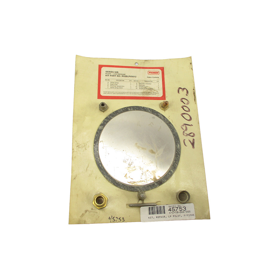FISHER R92BLPX0012 NSMP