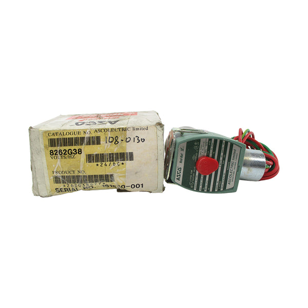 ASCO 8262G38 24VDC 15-16PSI 1/4"' NSMP