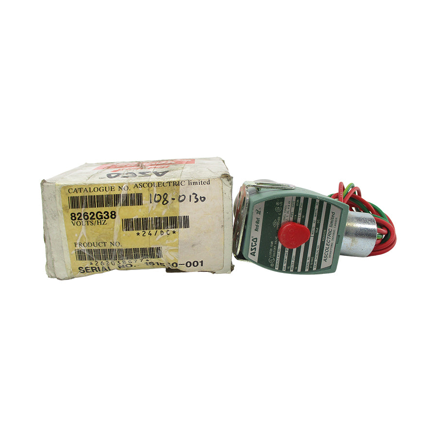 ASCO 8262G38 24VDC 15-16PSI 1/4"' NSMP