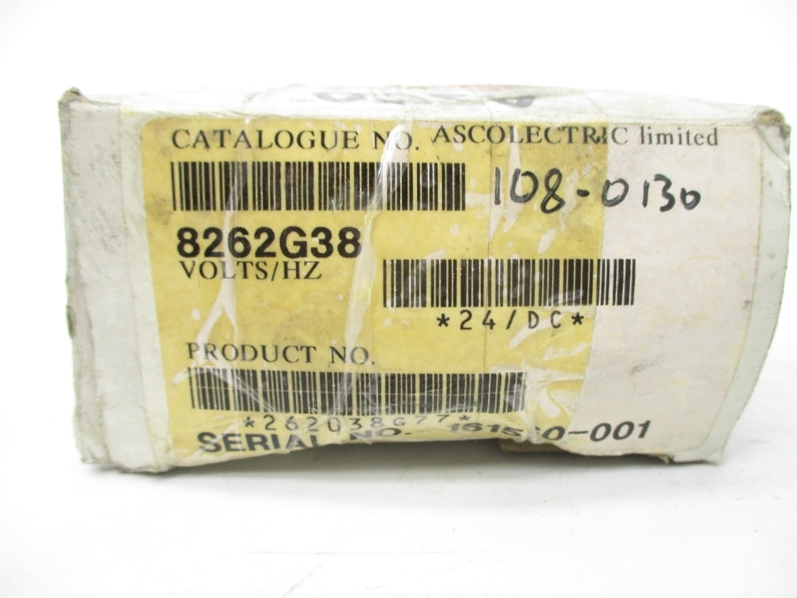 ASCO 8262G38 24VDC 15-16PSI 1/4"' NSMP