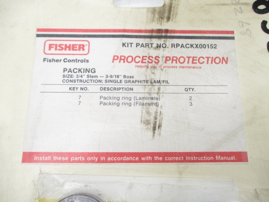 FISHER RPACKX00152 NSMP