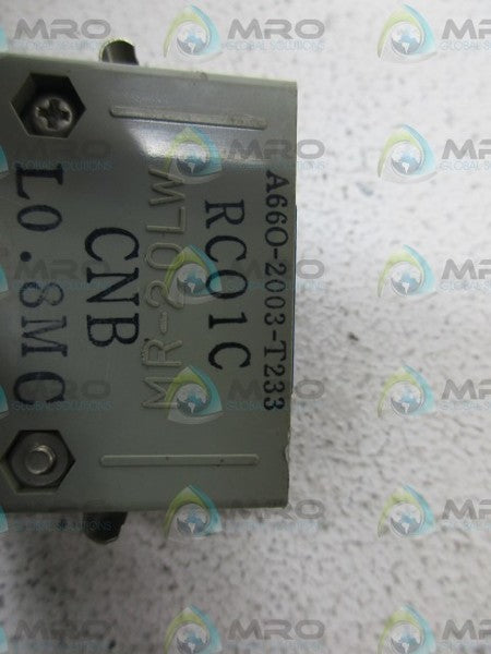 FANUC A660-2003-T233 CONNECTOR UNMP