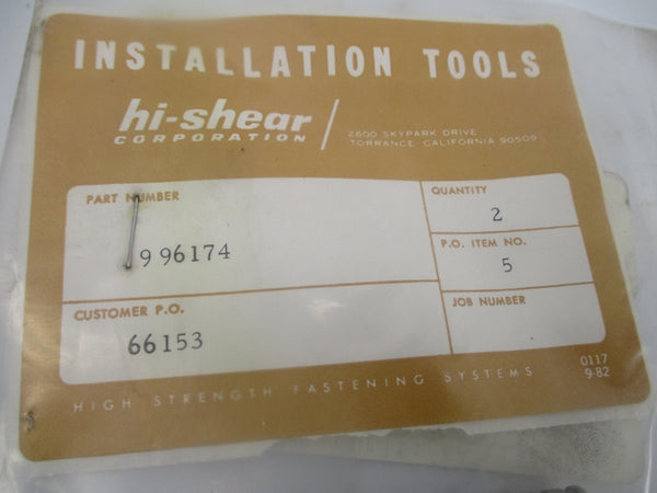 HI-SHEAR 996174 (PKG OF 2)NSMP