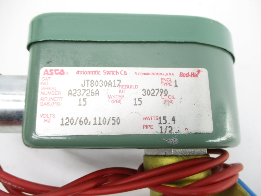 ASCO JT8030A17 110/120V 15PSI 1/2" NSNP