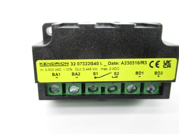 KENDRION 3207322B40 0-500VAC NSNP