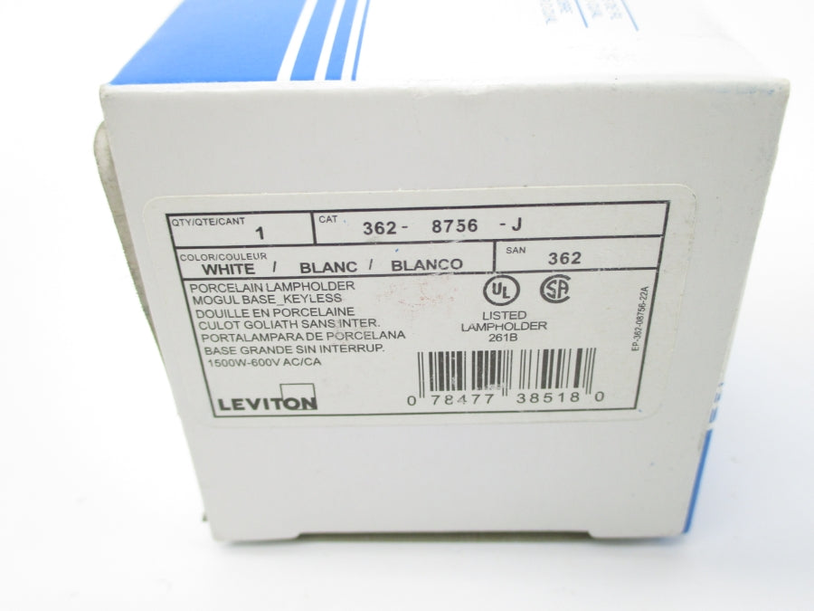 LEVITON 362-8756-J 600VAC NSMP