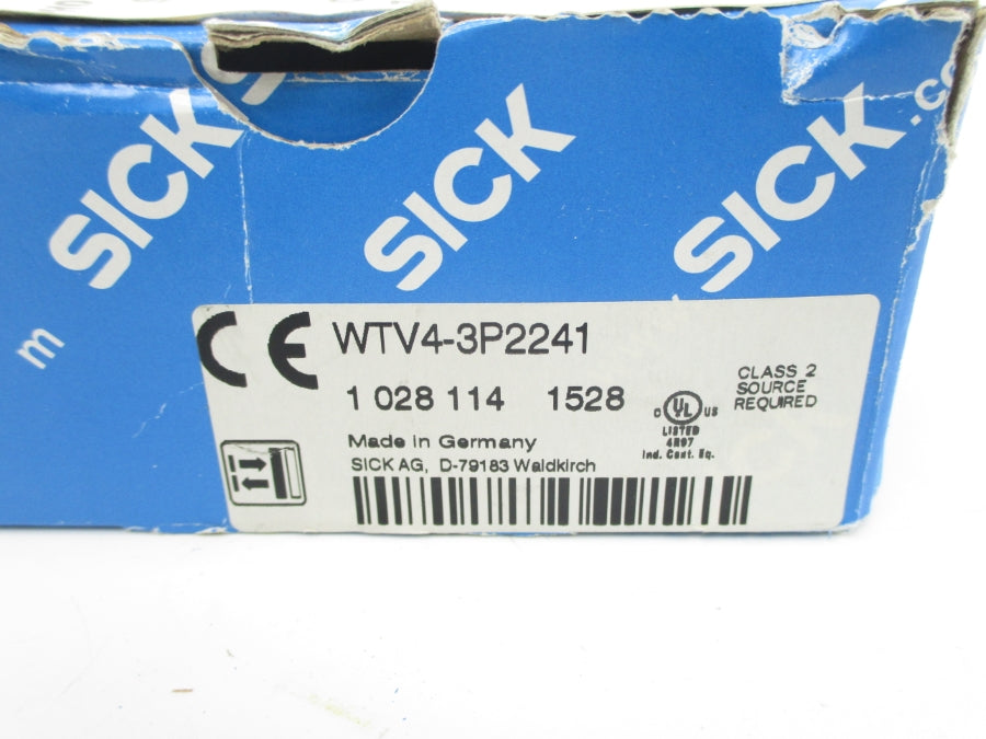 SICK WTV4-3P2241 1028114 10-30VDC NSMP