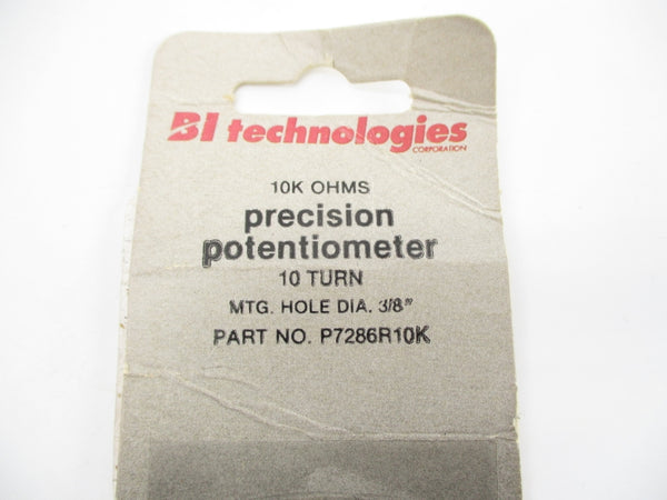 BI TECHNOLOGIES P7286R10K 3/8" NSMP