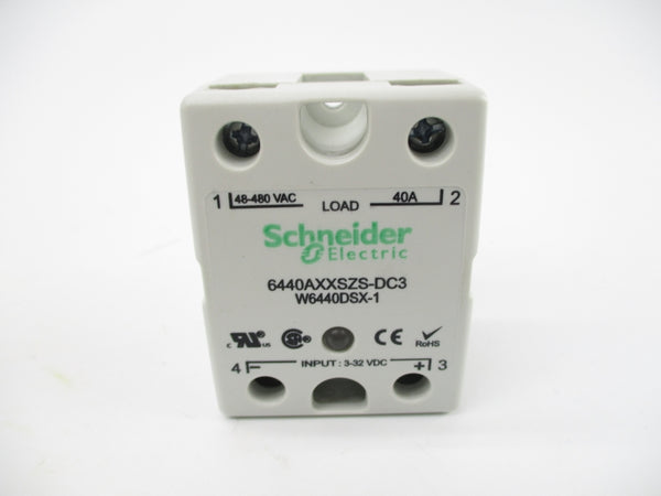 SCHNEIDER ELECTRIC 6440AXXSZS-DC3 3-32VDC 40A NSMP