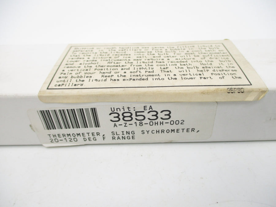 THERMOMETER 95P90 20-120'F NSMP