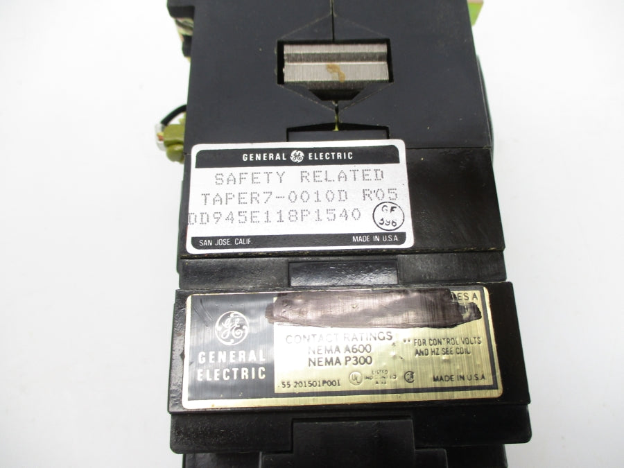 GENERAL ELECTRIC DD945E118P1540 125VDC NSNP