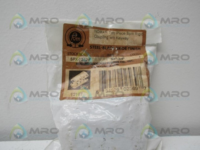 RULAND MANUFACTURING SPX-12-12-F COUPLING NSMP