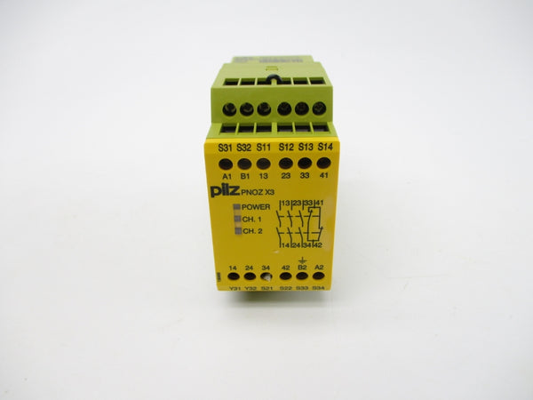 PILZ PNOZX3230VAC24VAC/DC3N/O1N/C1SO 774318 230VAC 5A NSMP