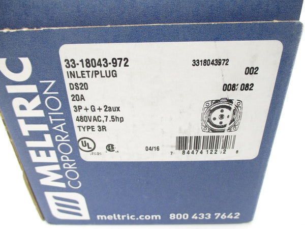 MELTRIC 33-18043-972 480VAC 20A NSMP