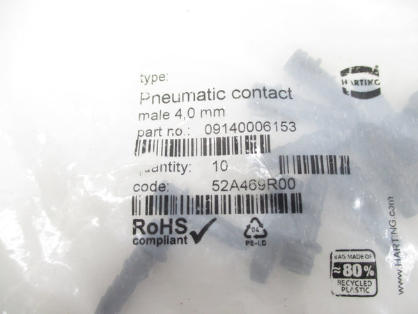 HARTING 09140006153 (PKG OF 10) NSMP