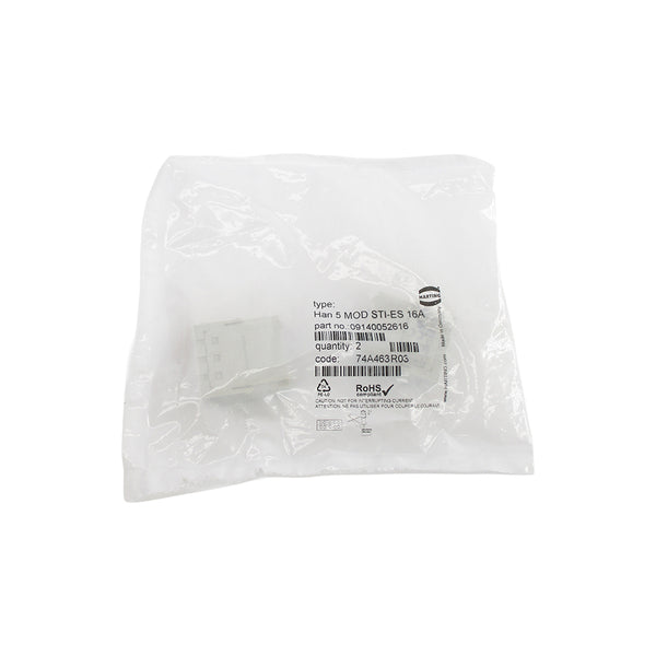 HARTING 09140052616 HAN5MODSTI-ES16A (PKG OF 2) NSMP