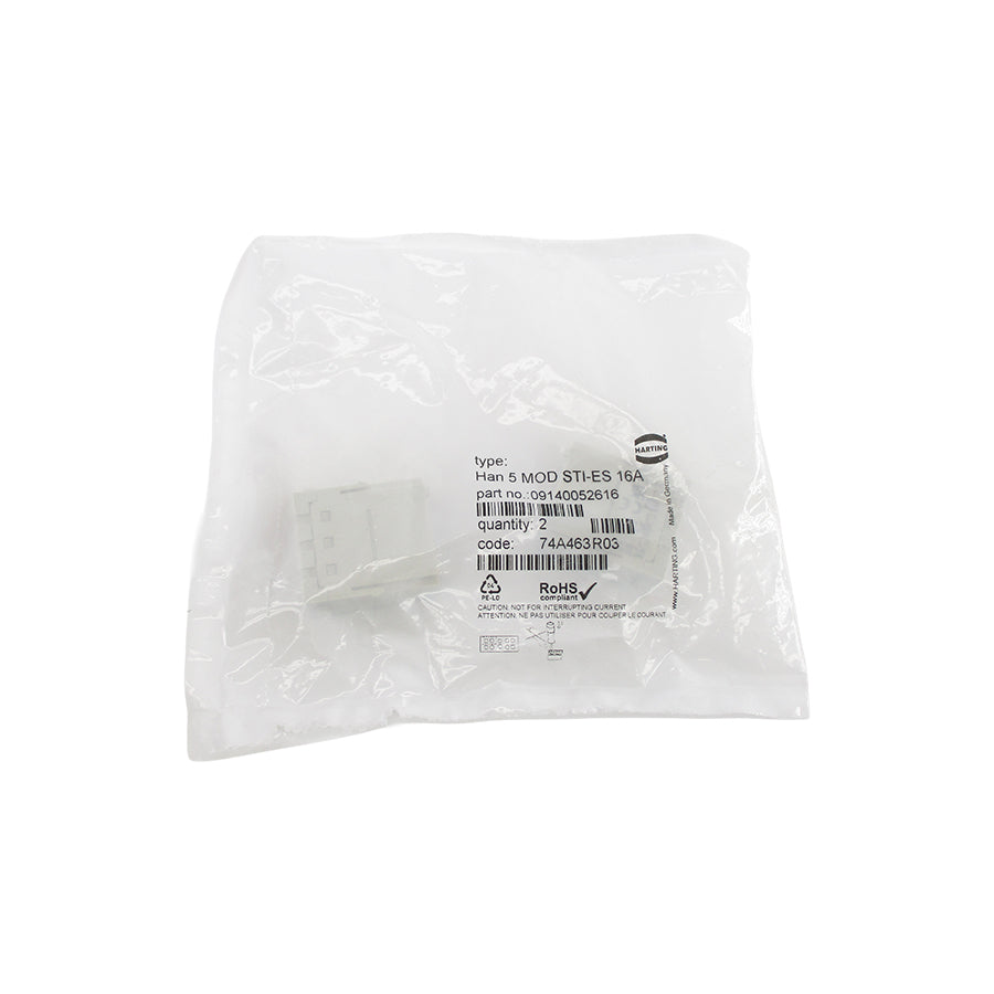 HARTING 09140052616 HAN5MODSTI-ES16A (PKG OF 2) NSMP