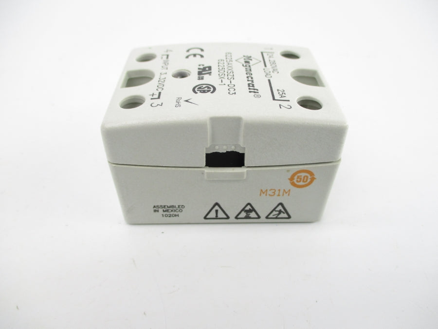 MAGNECRAFT 6225AXXSZS-DC3 6225DSX-1 3-32VDC 25A UNMP