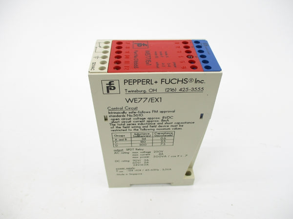 PEPPERL+FUCHS WE77/EX1 01666S 120VAC NSNP