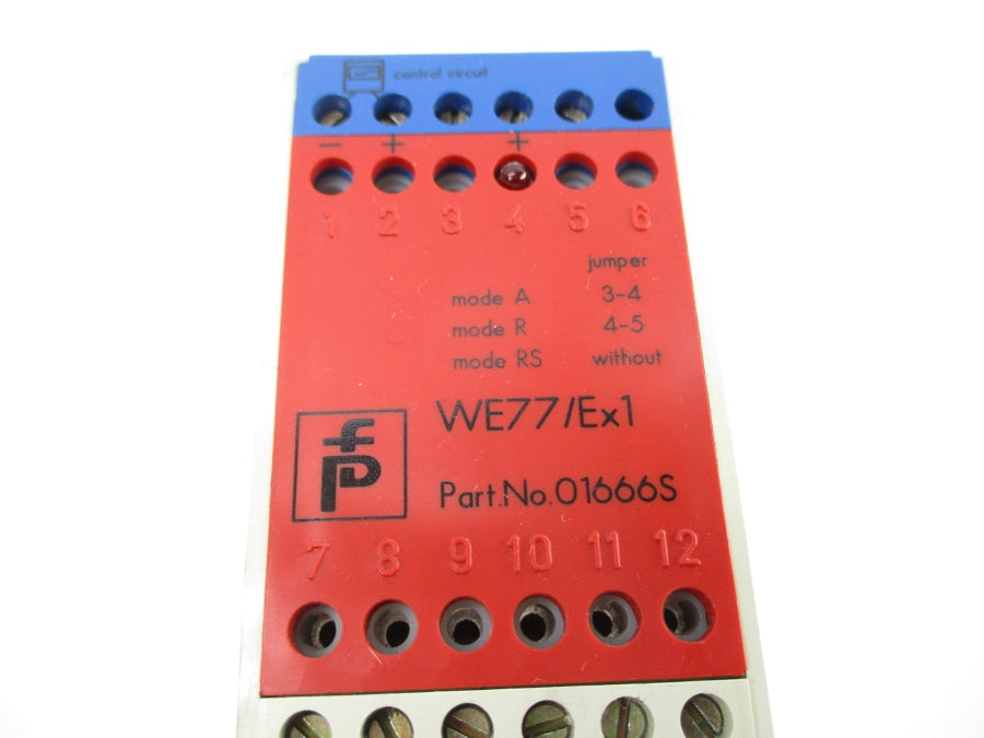 PEPPERL+FUCHS WE77/EX1 01666S 120VAC NSNP
