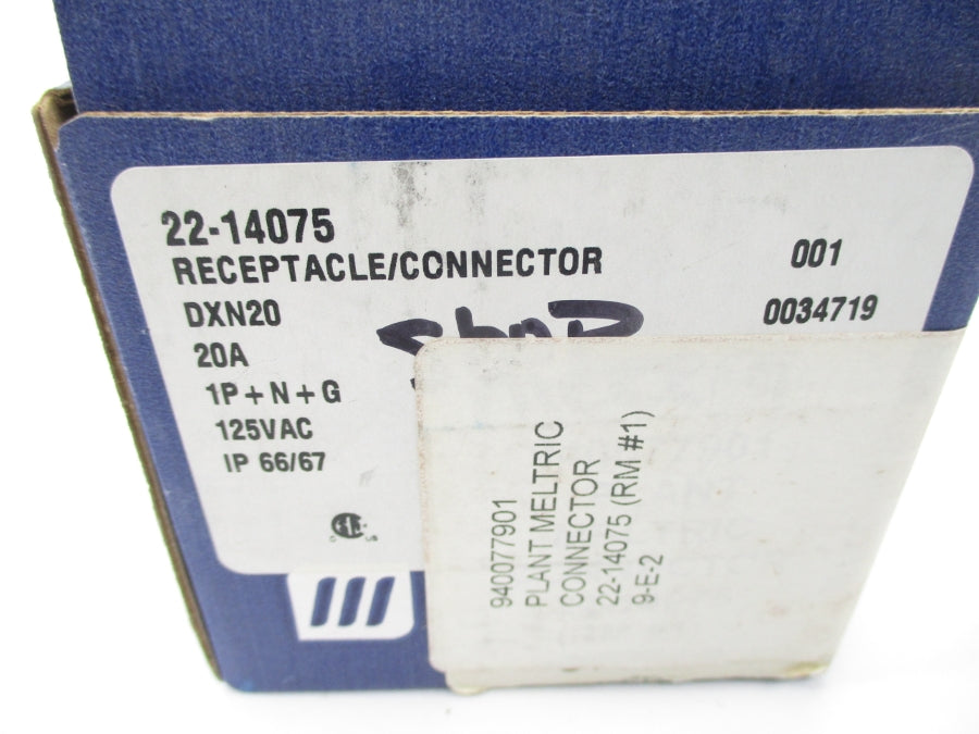 MELTRIC 22-14075 125VAC 20A NSMP