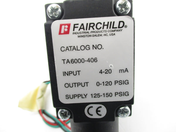FAIRCHILD TA6000-406 125-150PSI NSNP