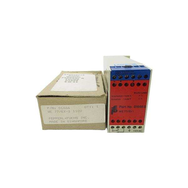 PEPPERL+FUCHS 01666 WE77/EX-1 110VAC NSMP