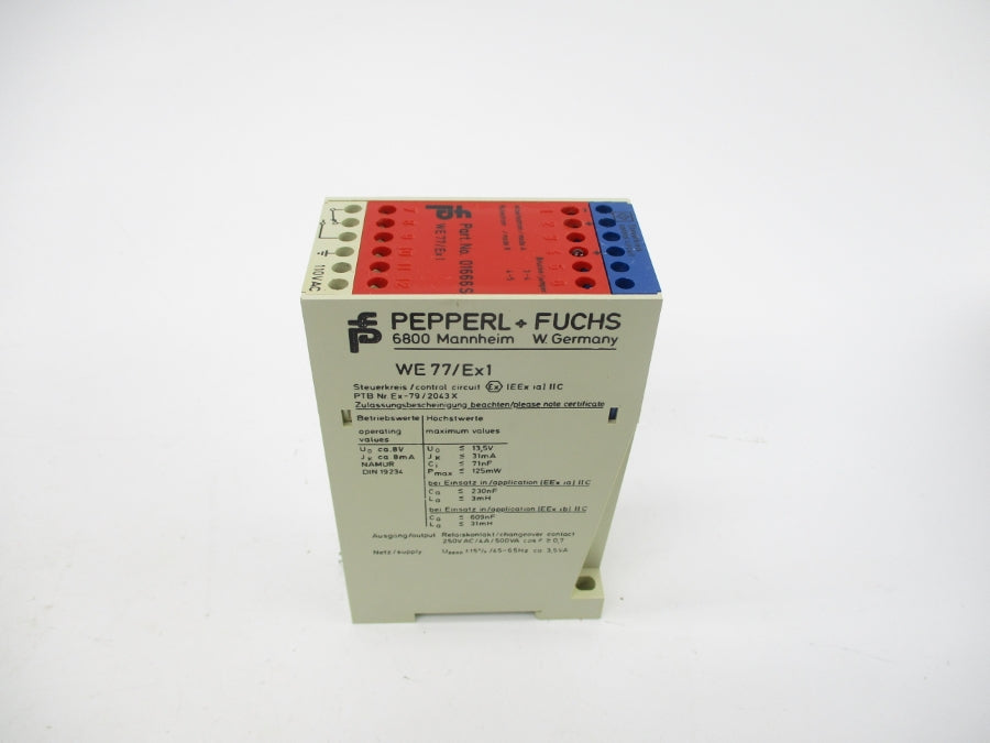 PEPPERL+FUCHS 01666 WE77/EX-1 110VAC NSMP