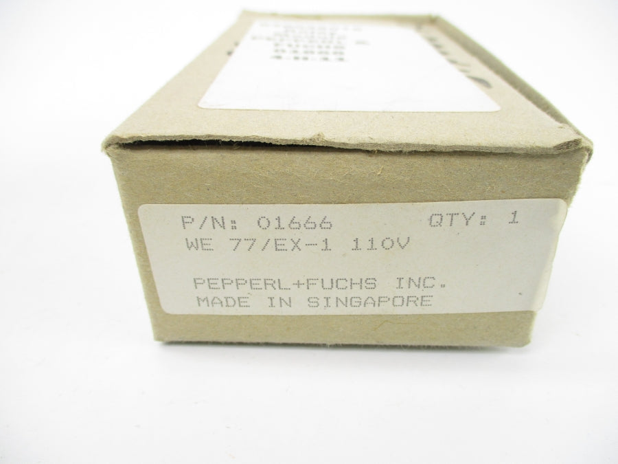 PEPPERL+FUCHS 01666 WE77/EX-1 110VAC NSMP