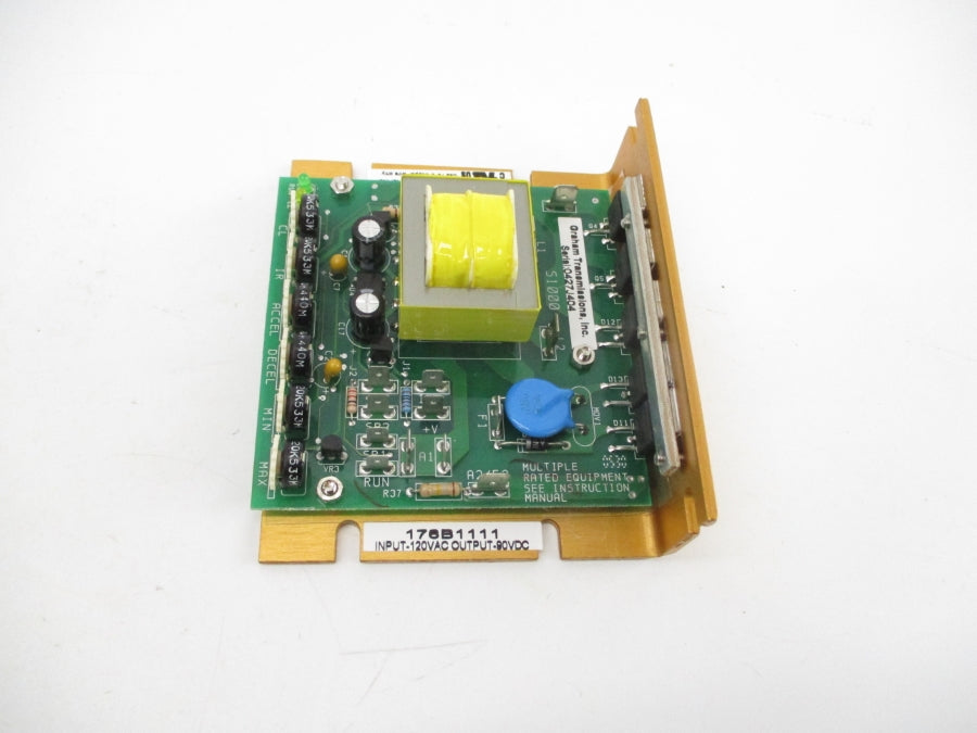 GRAHAM TRANSMISSIONS 176B1111 120VAC NSMP