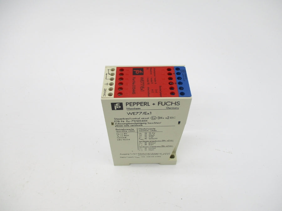 PEPPERL+FUCHS 01544S WE77/EX-1 230VAC NSNP