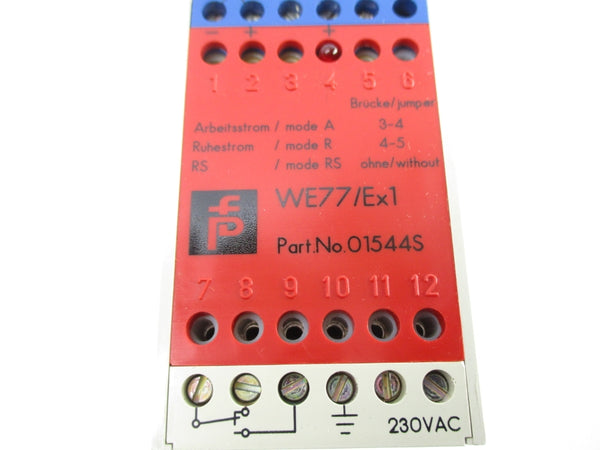 PEPPERL+FUCHS 01544S WE77/EX-1 230VAC NSNP