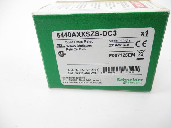 SCHNEIDER ELECTRIC 6440AXXSZS-DC3 3-32VDC NSMP