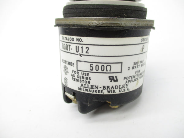 INDUSTRIAL SPARE PART 800T-U12 SER. P 300VAC UNMP