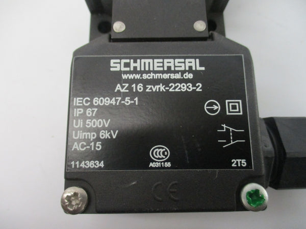 SCHMERSAL AZ16ZVRK-2293-2 500V NSNP