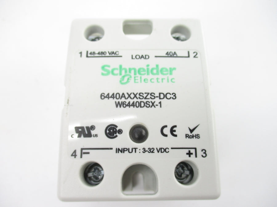 SCHNEIDER ELECTRIC 6440AXXSZS-DC3 W6440DSX-1 3-32VDC 40A NSNP