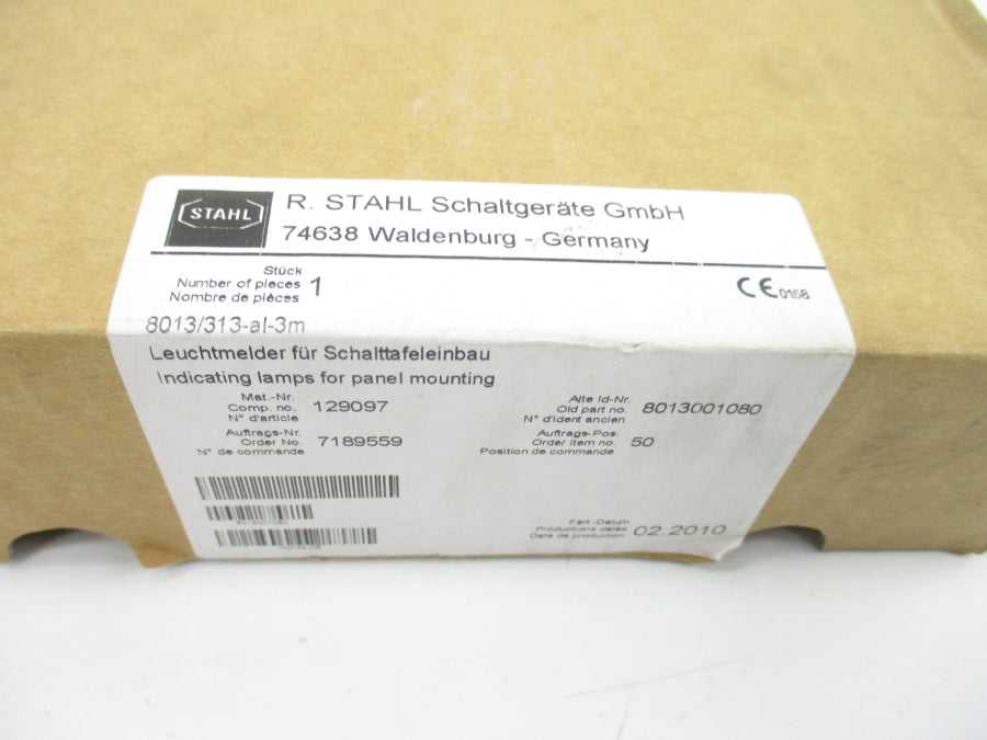 STAHL 8013/313-AL-3M 254V NSMP