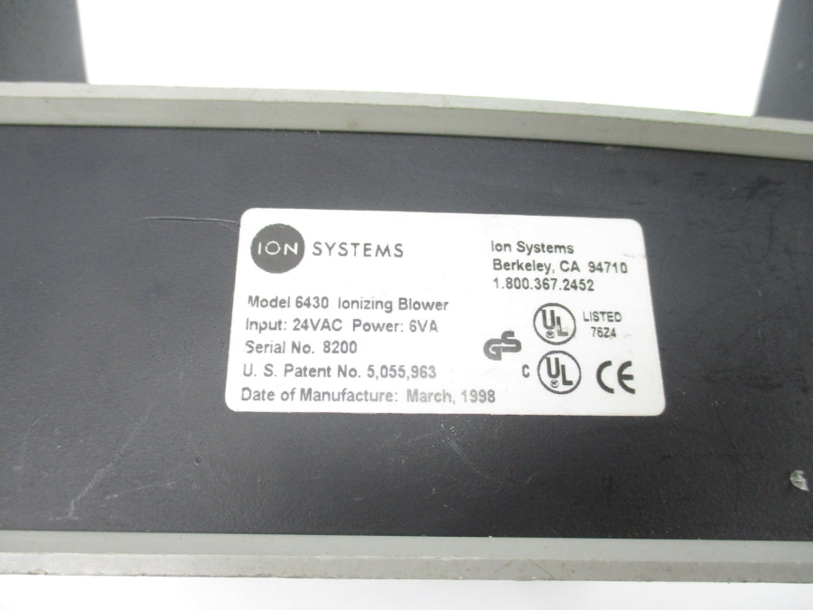 ION SYSTEMS 6430 24VAC UNMP