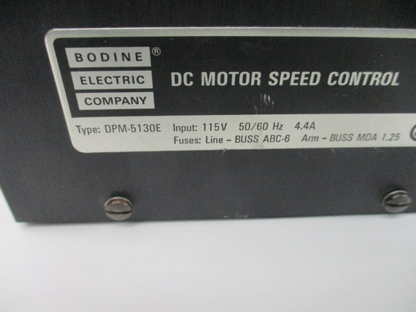 BODINE ELECTRIC DPM-5130E 115V 4.4A NSNP