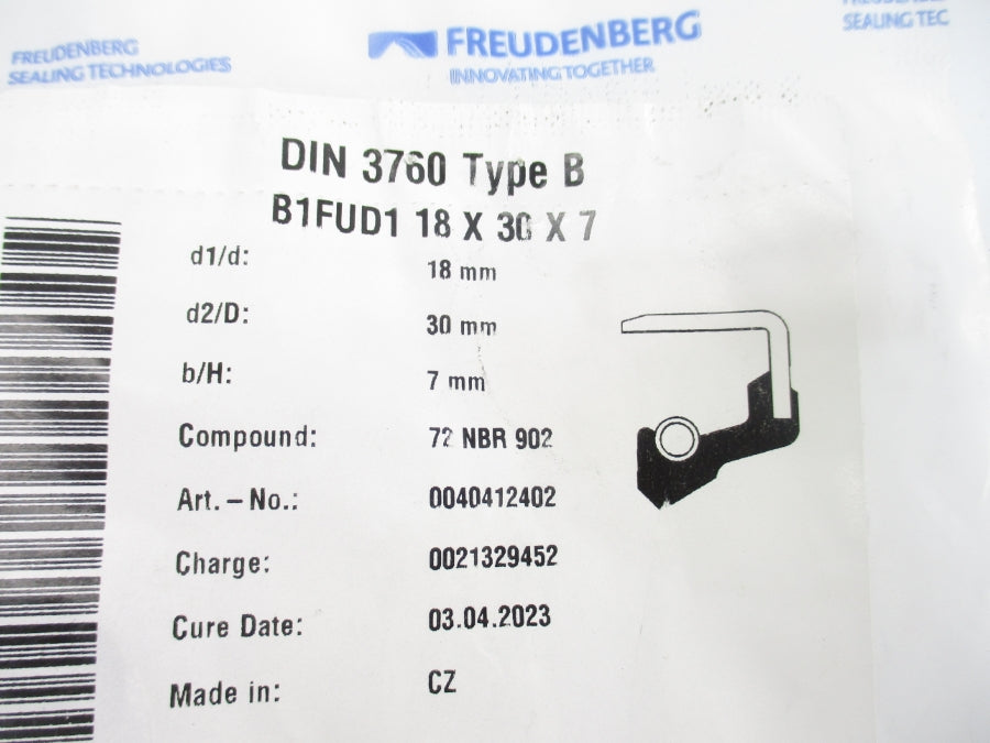 FREUDENBERG 0040412402 DIN3760 NSMP